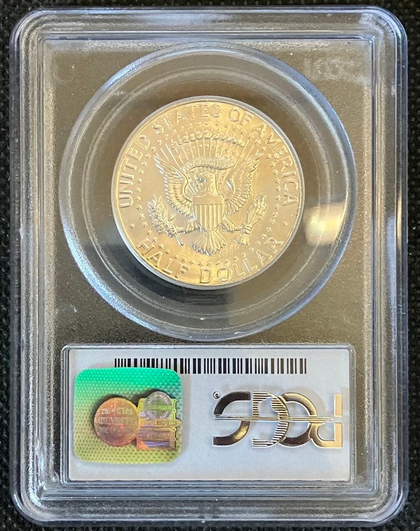 アメリカ 1964 ケネディ ハーフダラー 銀貨 PCGS MS65
