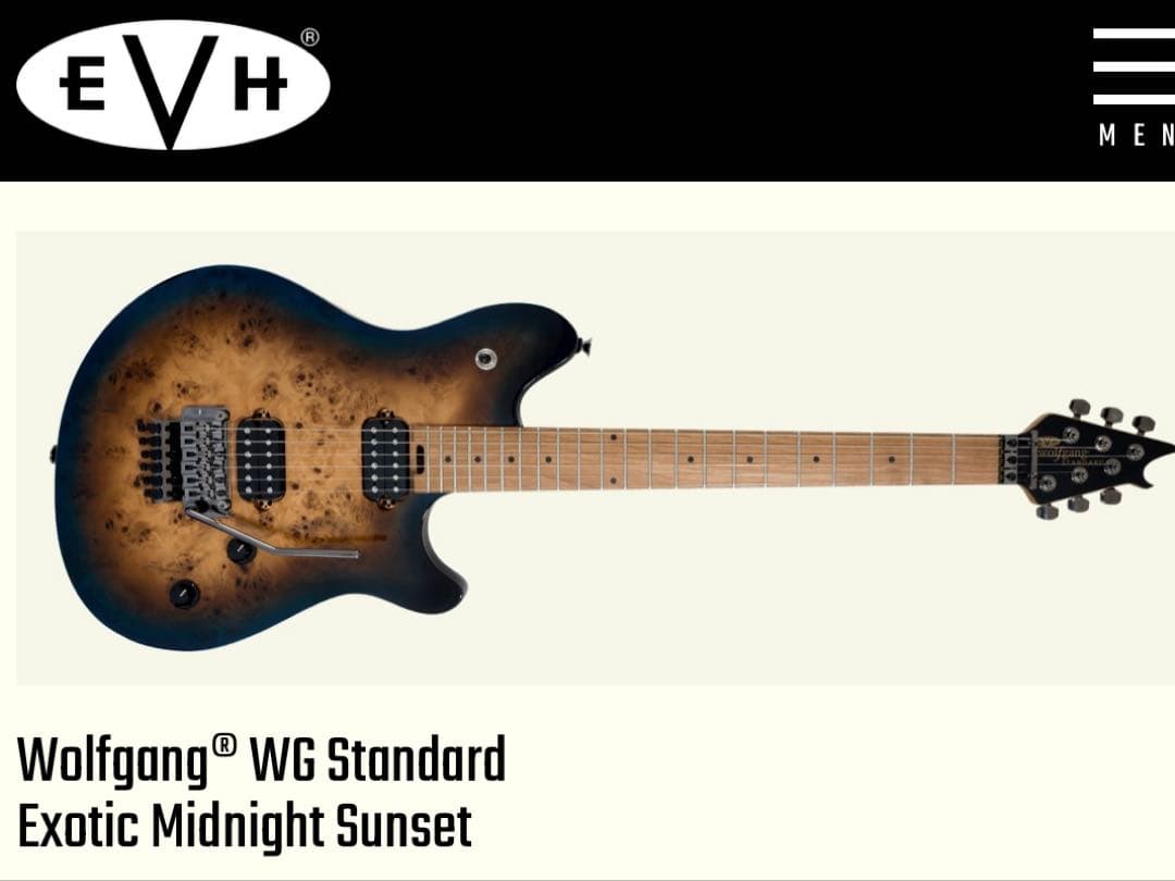 EVH Wolfgang WG Standard ウルフギャング ギター