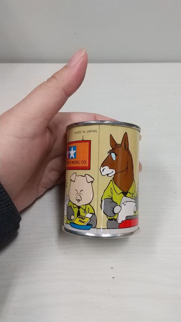 ①タミヤ プラモのモ子ちゃん＆ラビくん 貯金箱 おまとめセット