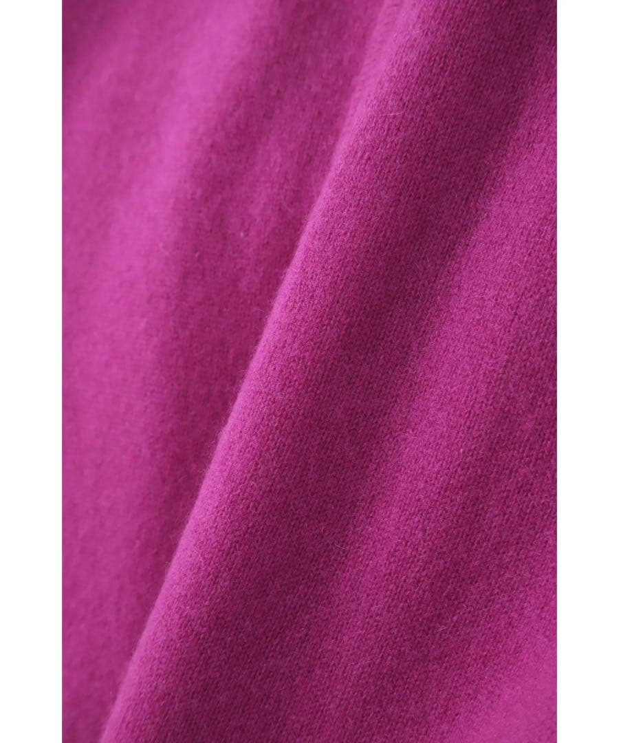 【新品未使用】パーリーゲイツ　カシミア天竺 クルーネックニットプルオーバー