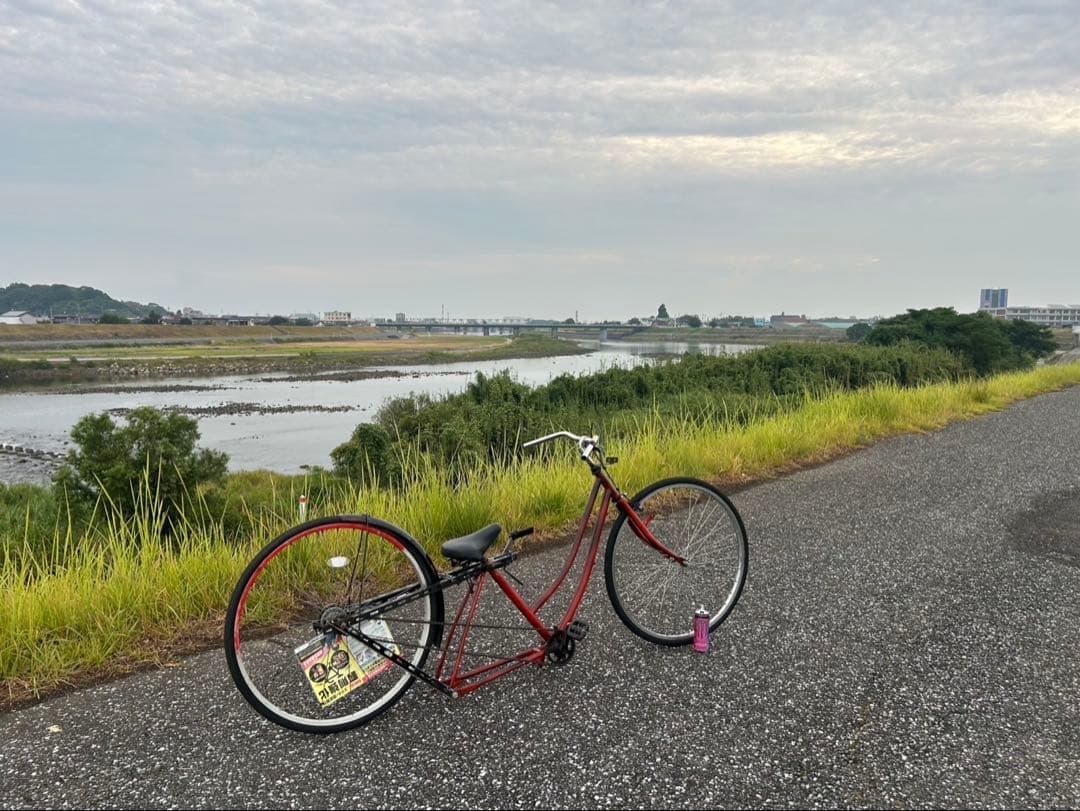 引き取り限定‼️シャコタンチャリ リアブレーキついてます！