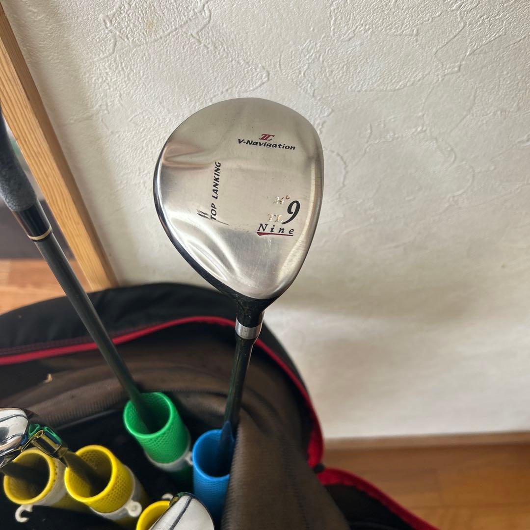 etmnic キャディーバッグ マックレガー　アイアン7本　ツアーステ-ジ　DW