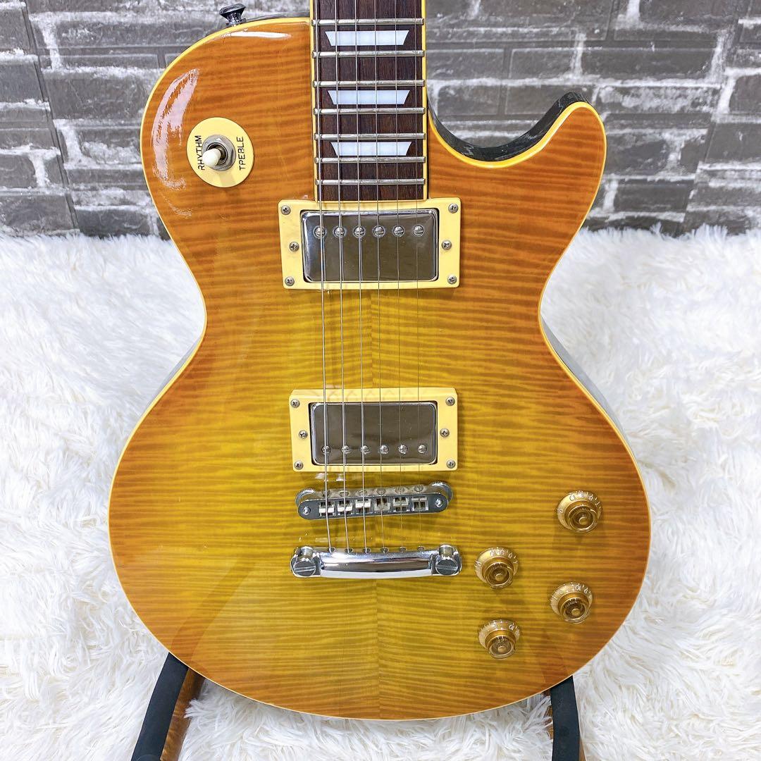 MAISON メイソン レスポール スタンダード 綺麗なトラ目 エレキギター