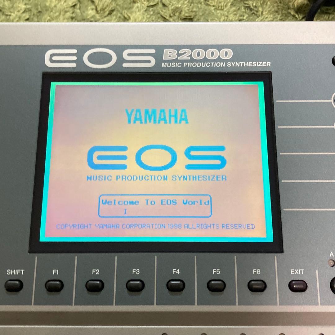 美品　YAMAHA EOS B2000 シンセサイザー