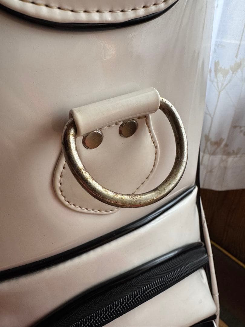 希少ホワイトBarbie ゴルフバッグ・キャディバッグ