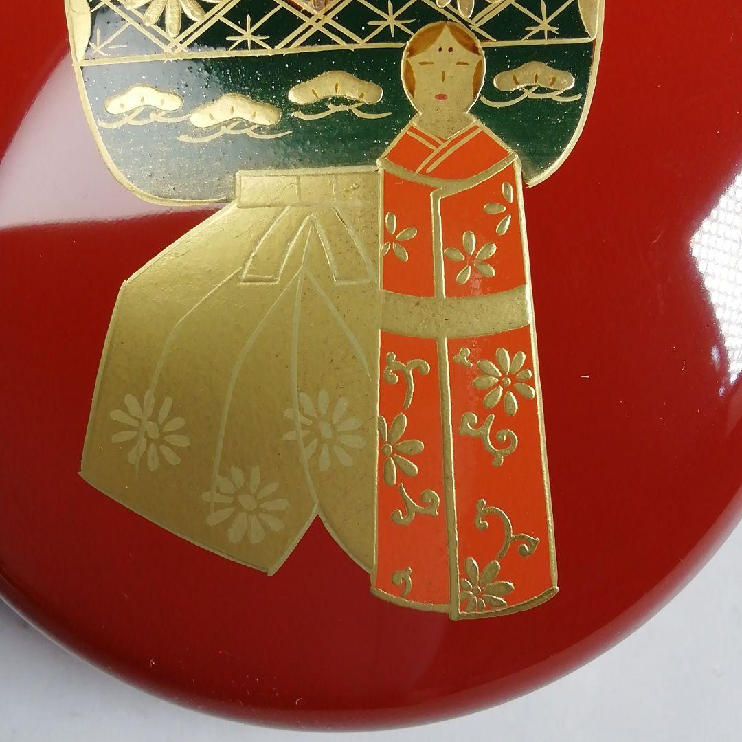 Ｗ２３７　棗　『立雛』『中棗』『和田春峰 作』　共箱　茶道具