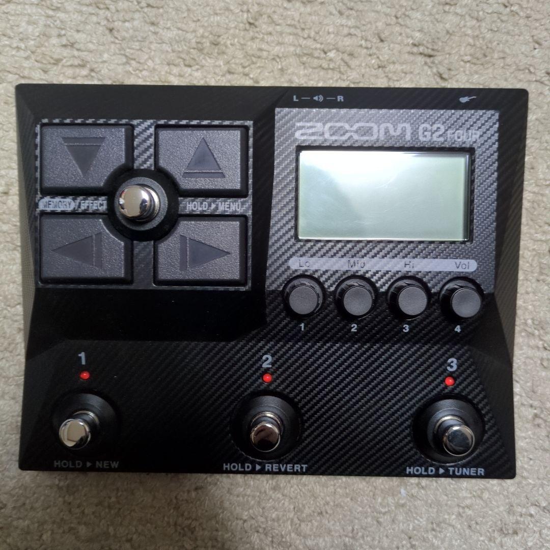 zoom g2four & auxケーブル（type-c）