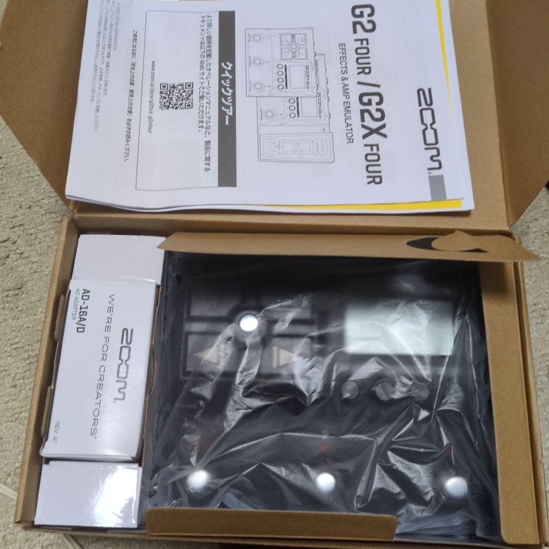 zoom g2four & auxケーブル（type-c）