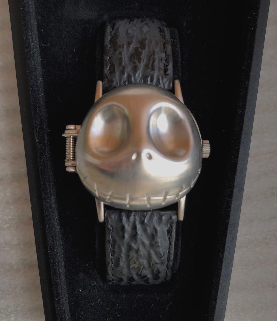 ナイトメア・ビフォア・クリスマス DL ジャック 腕時計 スタチュー 置物