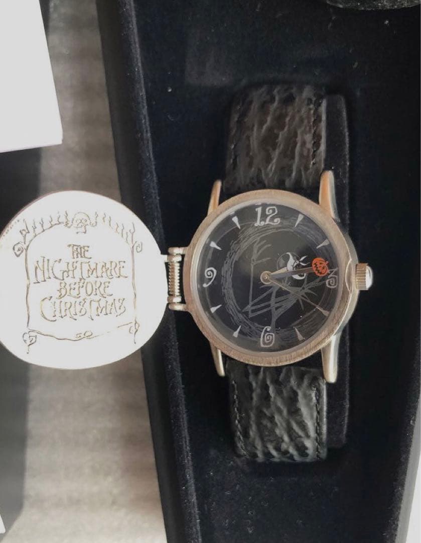 ナイトメア・ビフォア・クリスマス DL ジャック 腕時計 スタチュー 置物