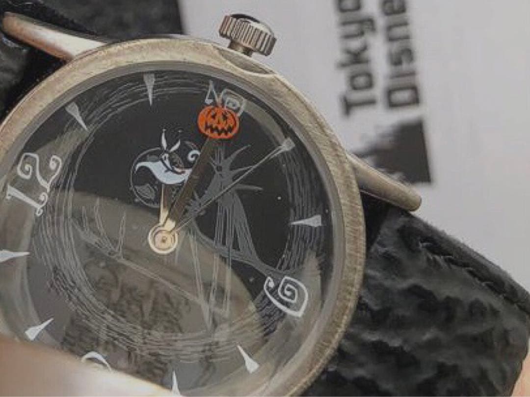 ナイトメア・ビフォア・クリスマス DL ジャック 腕時計 スタチュー 置物