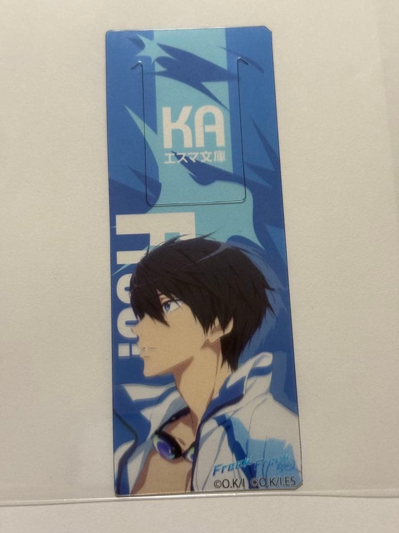 Free!　クリアしおり　七瀬遙　KAエスマ文庫　C93 希少品