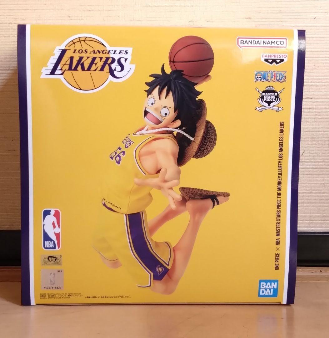 ワンピース NBA ルフィ レイカーズ フィギュア