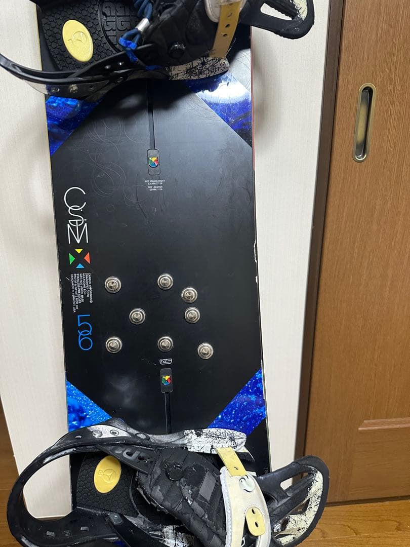 【値引き】Burton costomX 156cm　バートンカスタムＸ スノボー