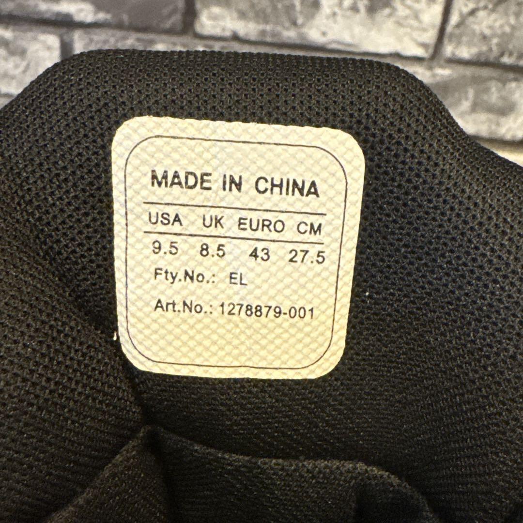 アンダーアーマー 野球スパイク ミッドカット 黒27.5