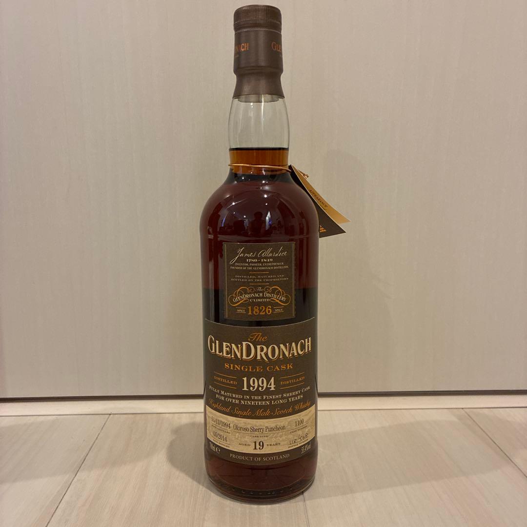 グレンドロナック1994 19年 Oloroso Sherry Puncheon