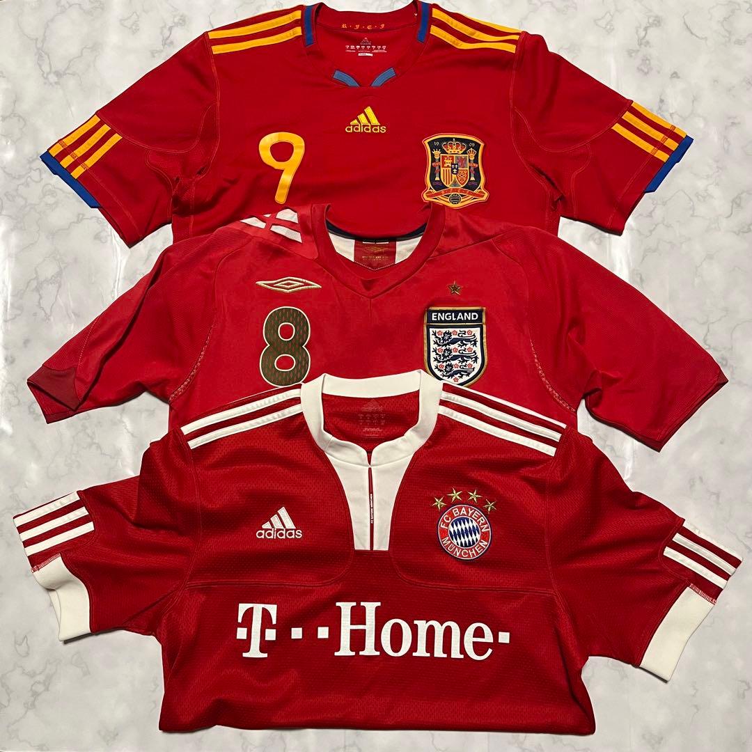 サッカー ユニフォーム スペイン イングランド バイエルン