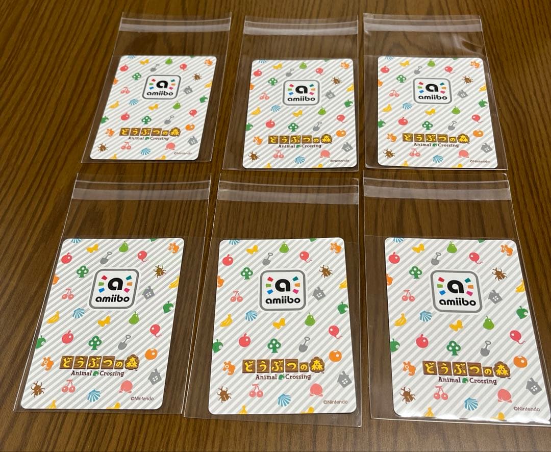 【新品・未使用】amiiboカード (6枚セット)