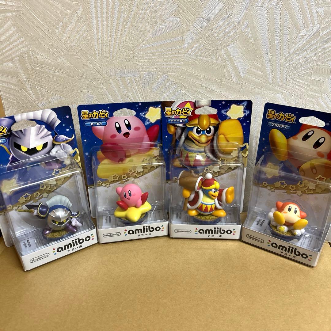 amiibo　カービィ　ワドルディ　メタナイト　デデデ大王 セット売り　新品