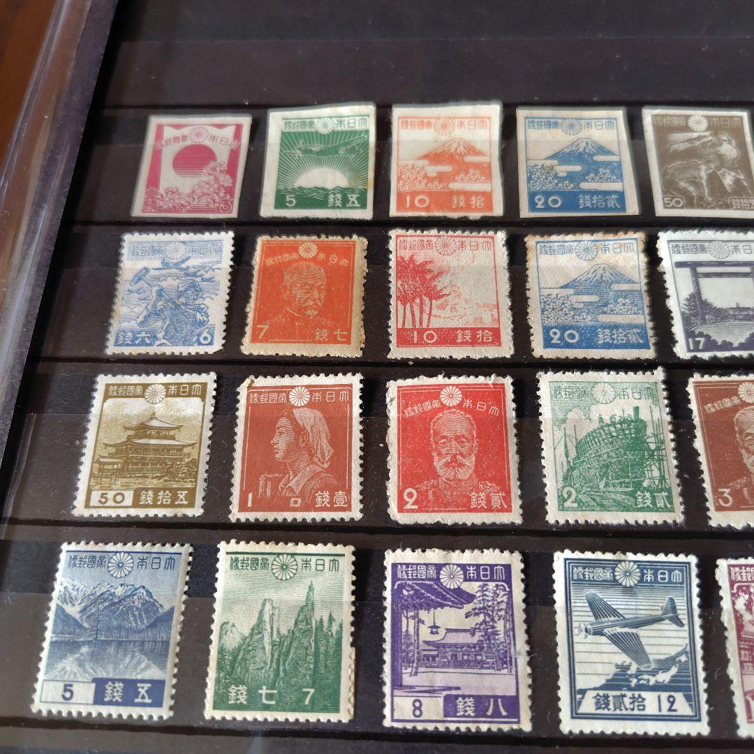 銭単位切手 (激レア) 小判切手など古い切手セット