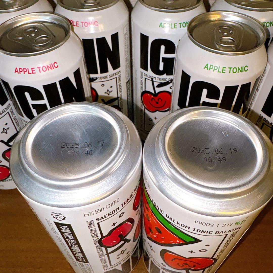 BTS ジン IGIN APPLE TONIC お酒 12本セット