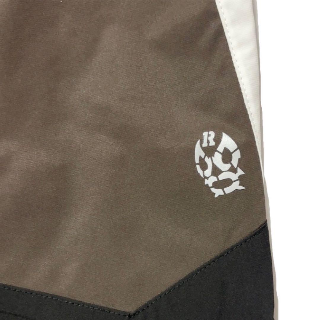 新品 ラッセルノ ゴルフ カラーパネル ショーツ ブラック M 4 ゴルフウェア