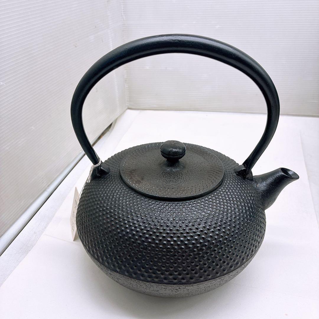 南部鉄器 鉄瓶 手取型アラレ 南部三厳堂ナルセ 南部池永 本場盛岡