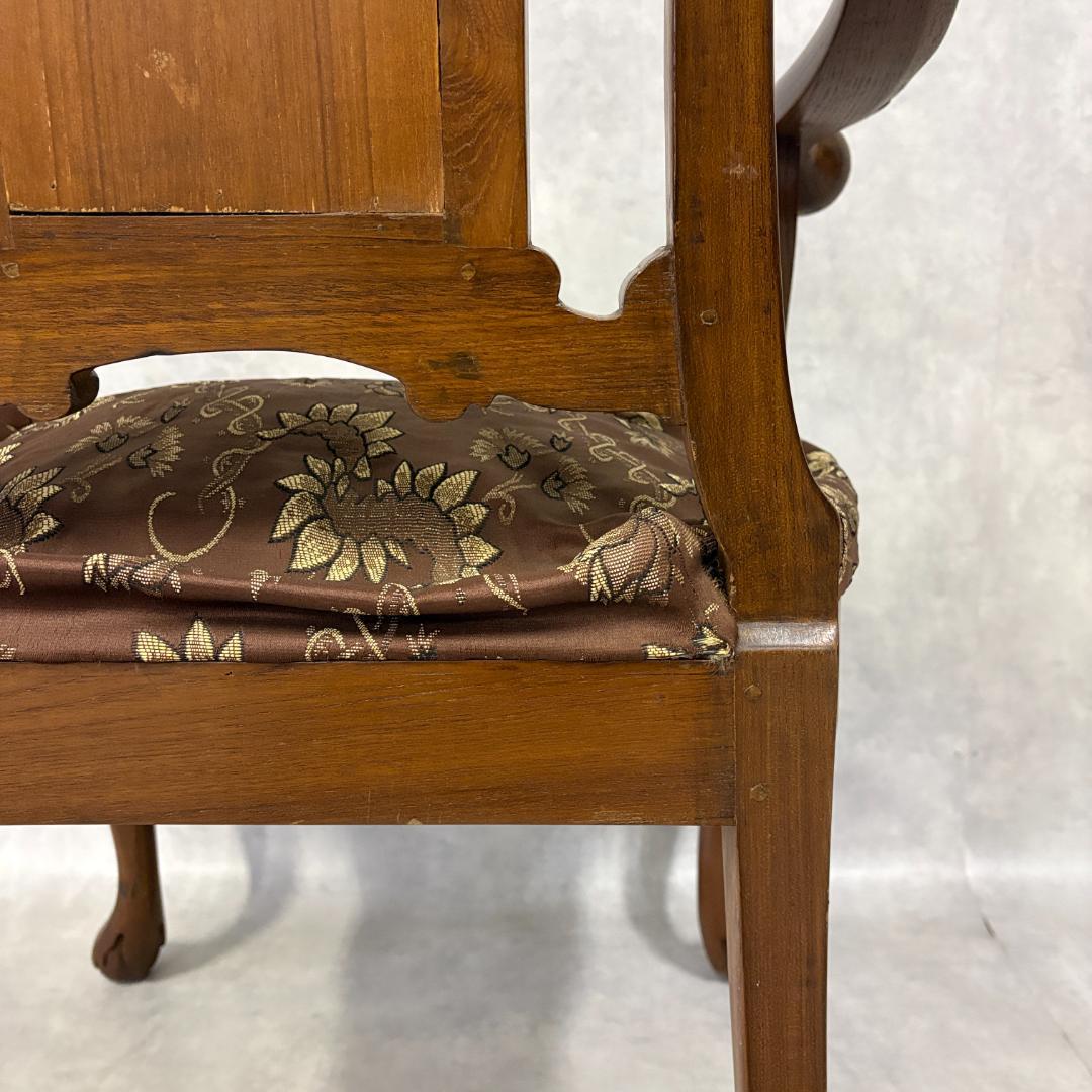 ロココ調 ハイバックアームチェア【B】