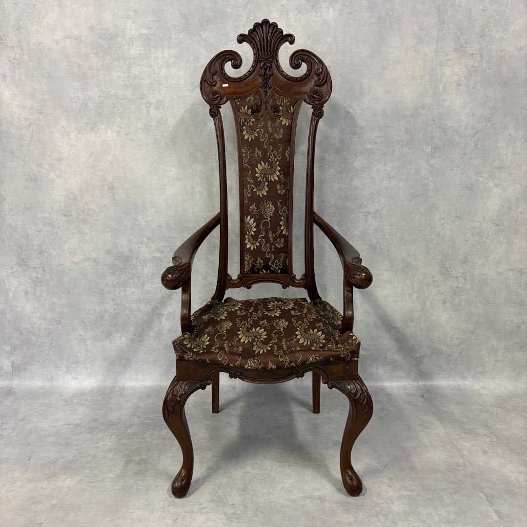 ロココ調 ハイバックアームチェア【B】