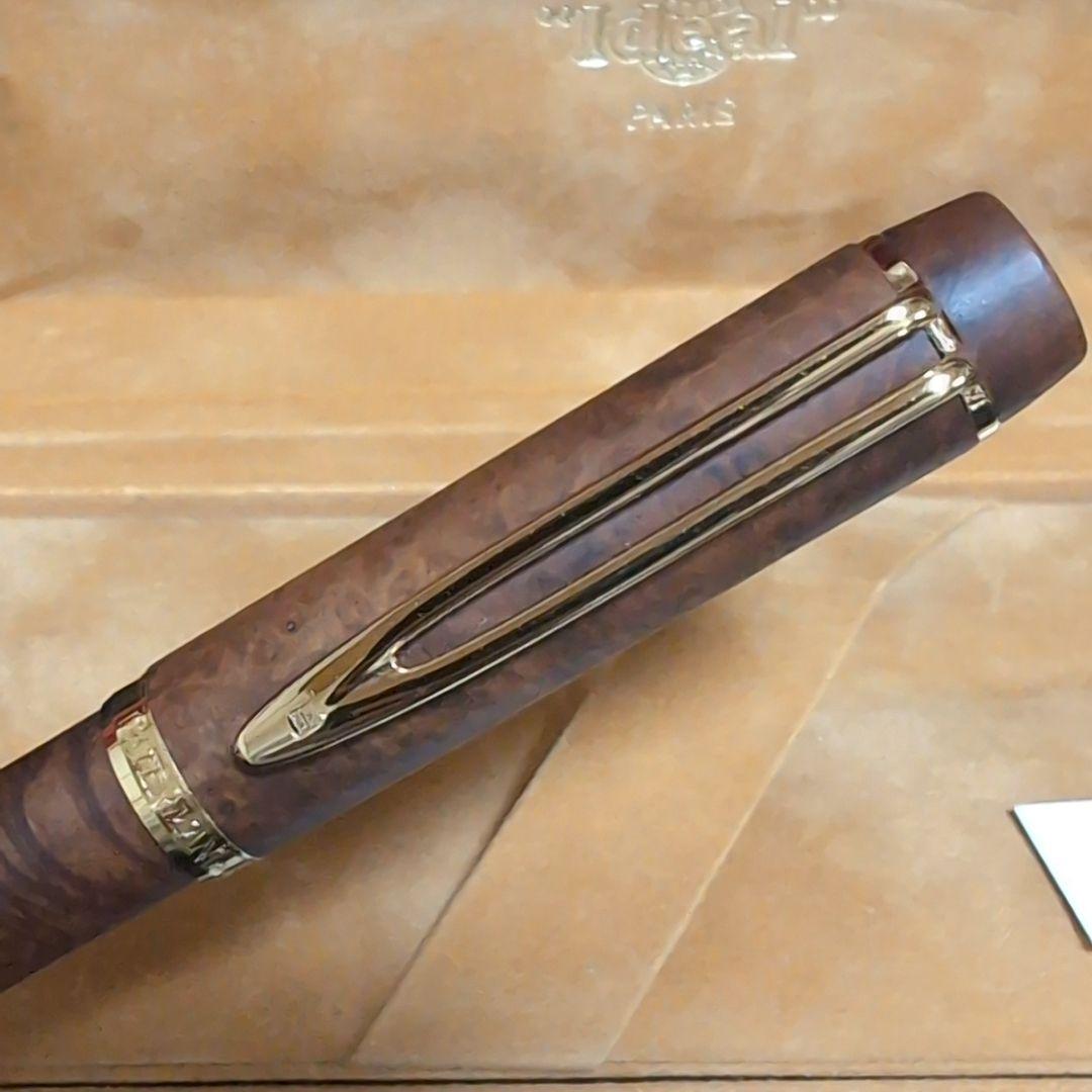 【綺麗♪】 ウォーターマン 万年筆 ル・マン100 ブライヤー 木軸