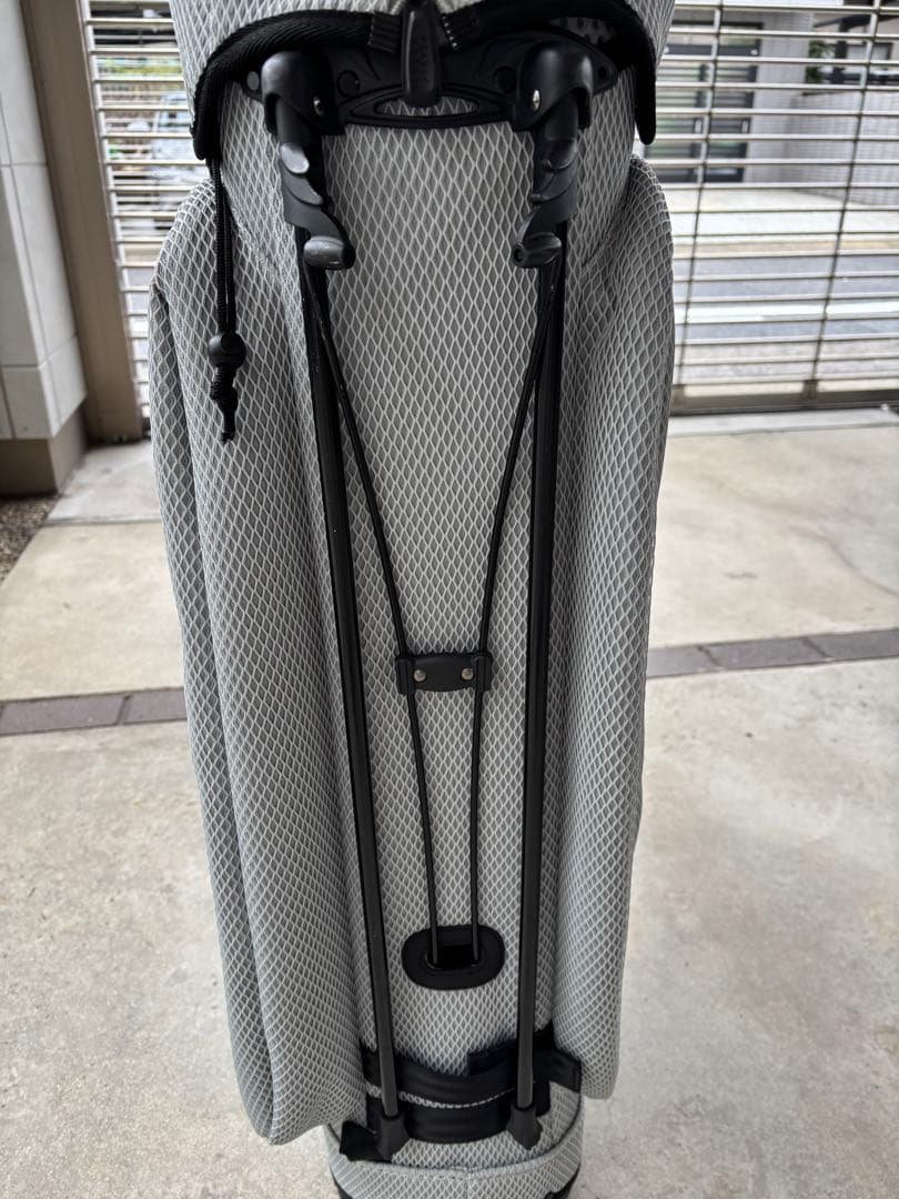 PEARLY GATES メッシュキャディバッグ グレー