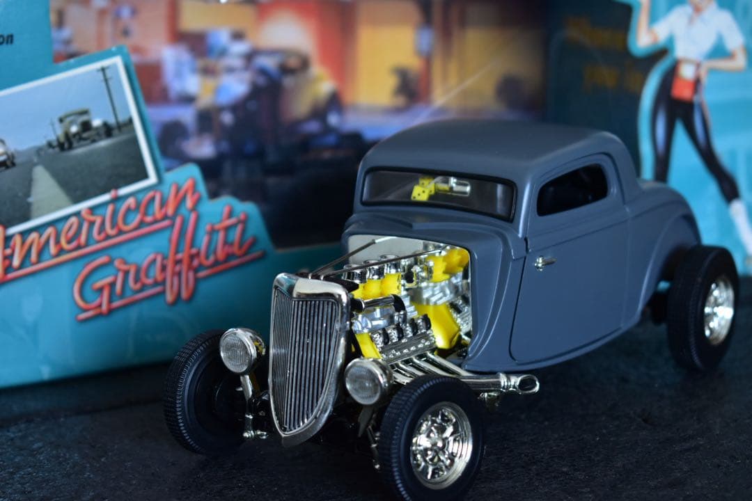 [限定品] ERTL アメリカングラフィティ ‘34 フォード ホットロッド