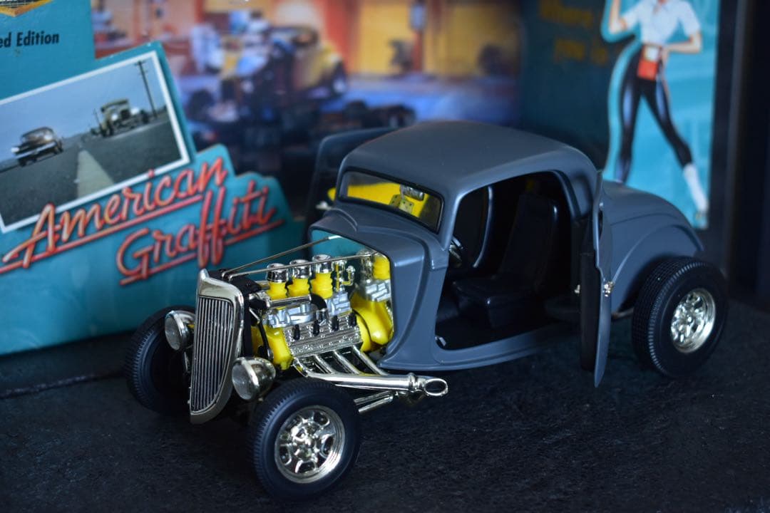 [限定品] ERTL アメリカングラフィティ ‘34 フォード ホットロッド
