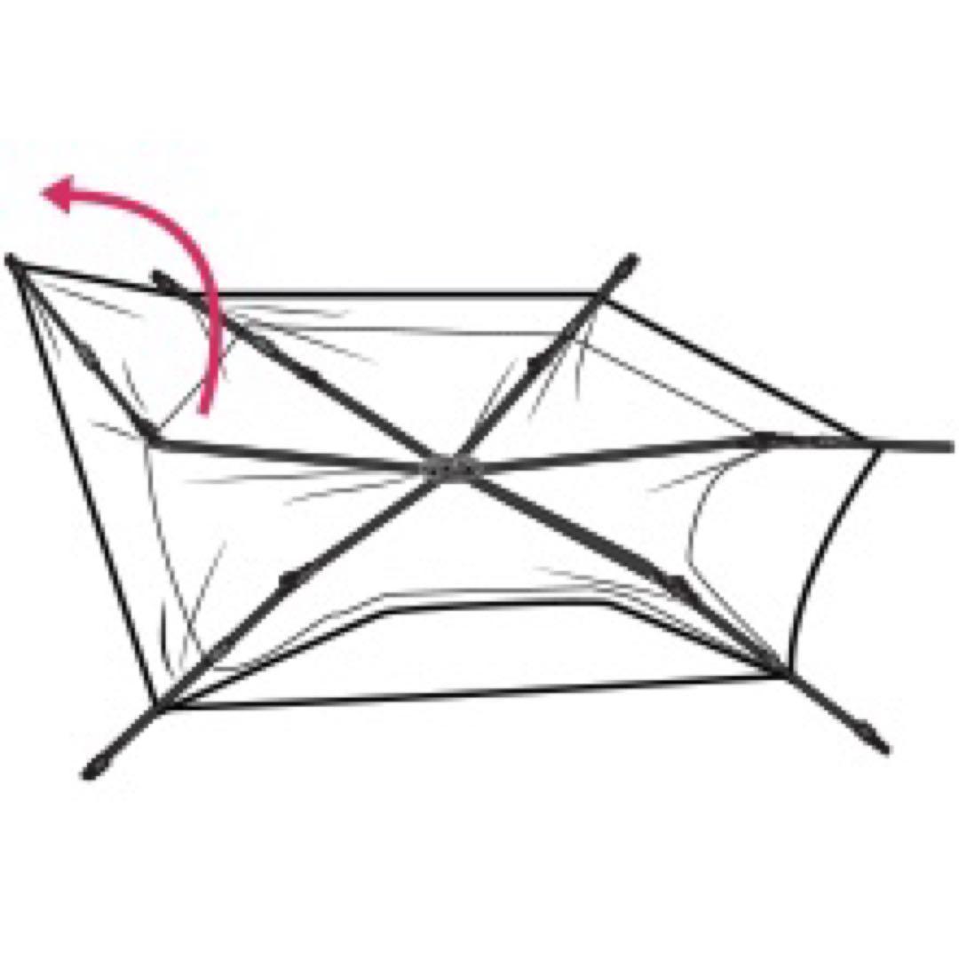 オート キャンプ テント ファミリー 新品 4人用 防水 前室 付き 青 新品