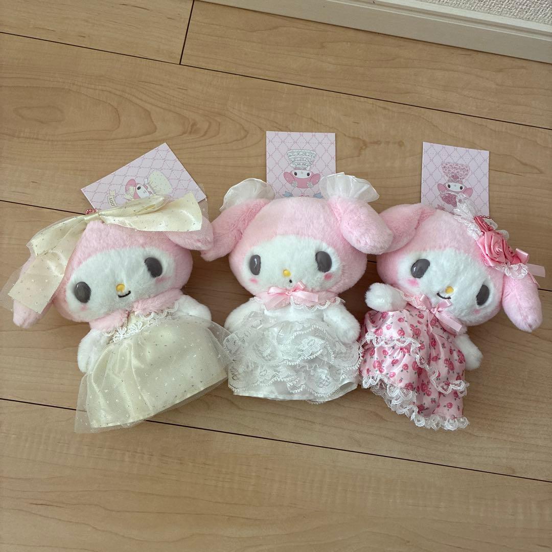 レディマイメロディ マイメロ　マスコットホルダー3点セット