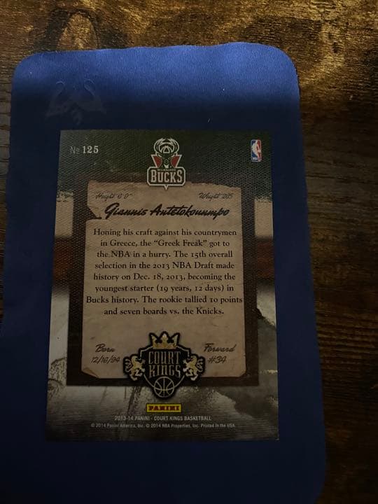 その他 Giannis Antetokounmpo Rookie RC Card