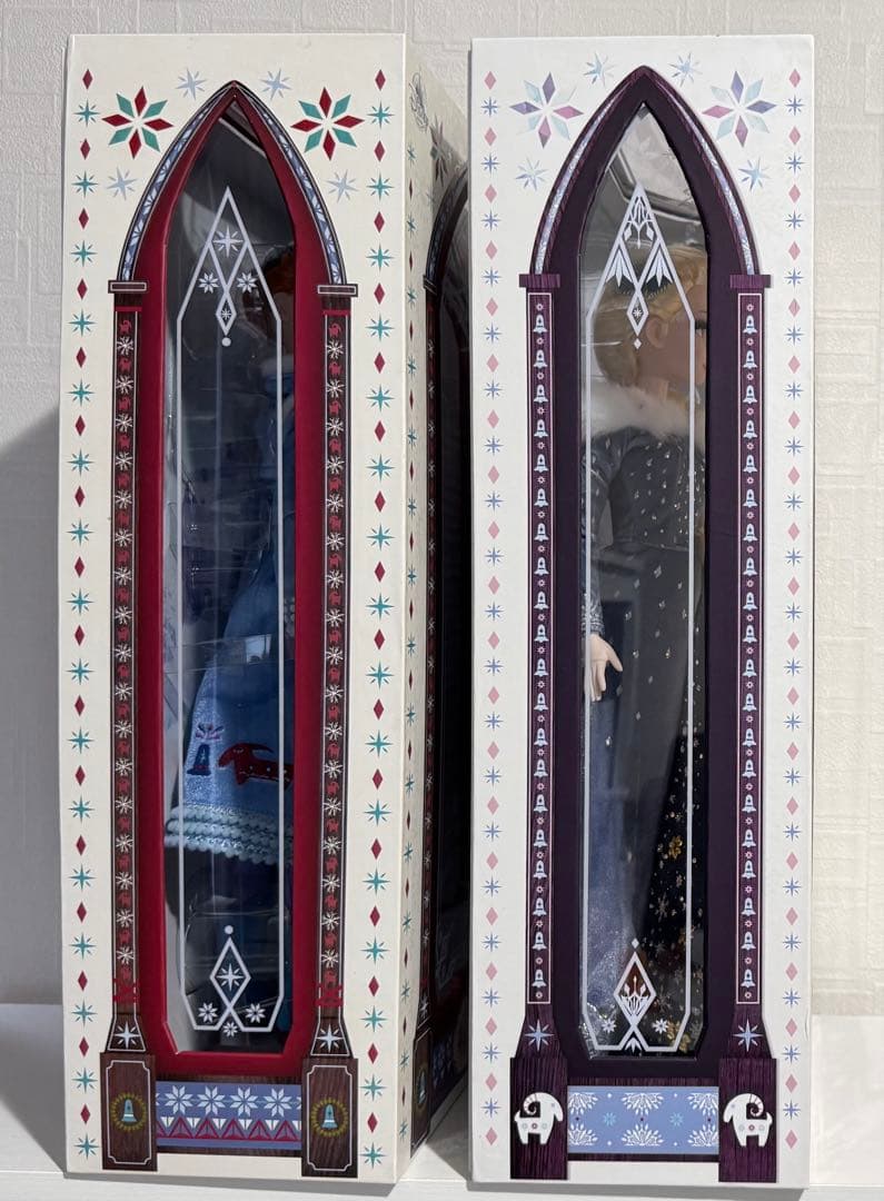 ディズニー アナと雪の女王 家族の思い出 リミテッドドール アナ＆エルサ※訳あり