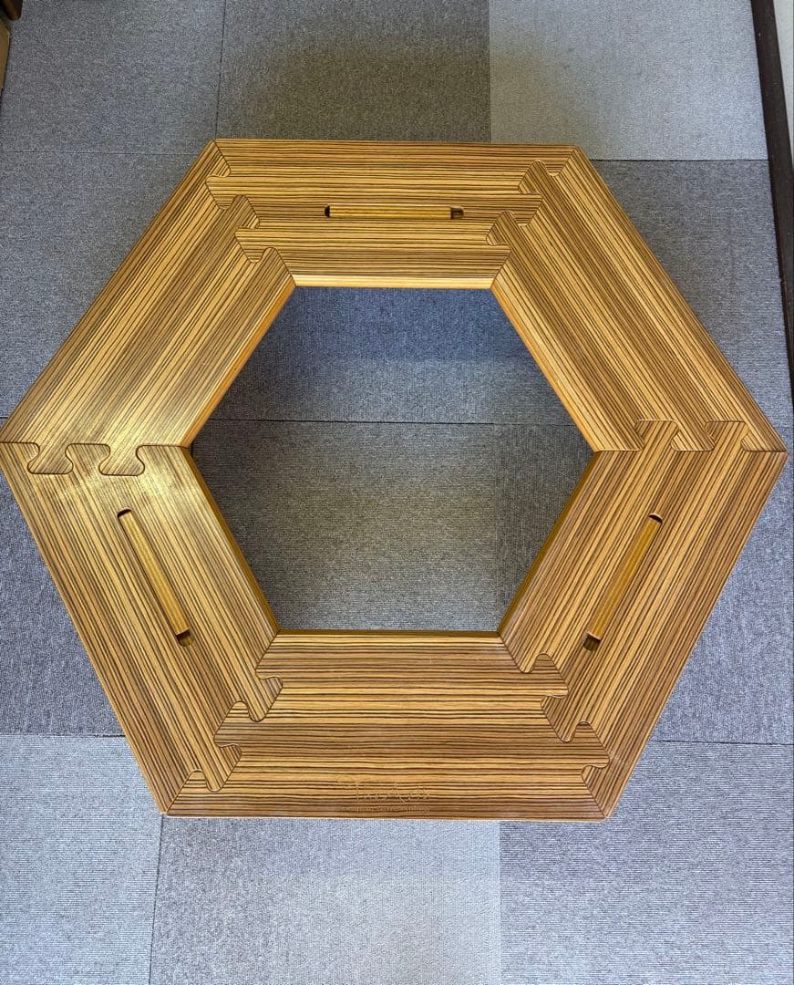TheArth ざぁーす しま次郎 六角テーブル ヘキサテーブル