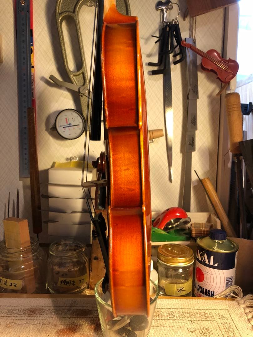 【駒&魂柱調整済】Suzuki分数バイオリンNo280 1/4 1994