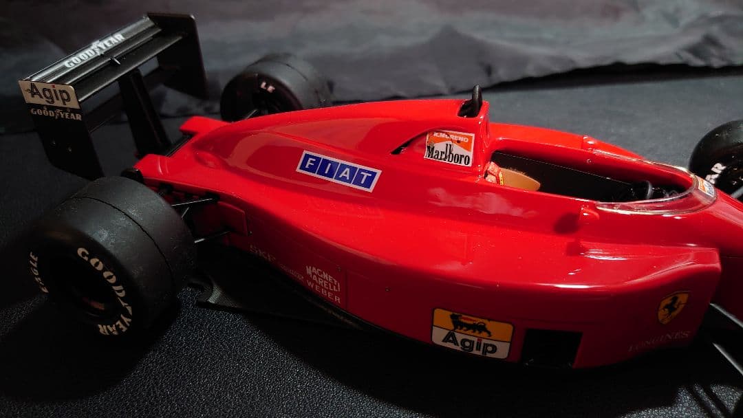 タミヤ 1/20 フェラーリ 639 1988 TEST R.モレノ 完成品