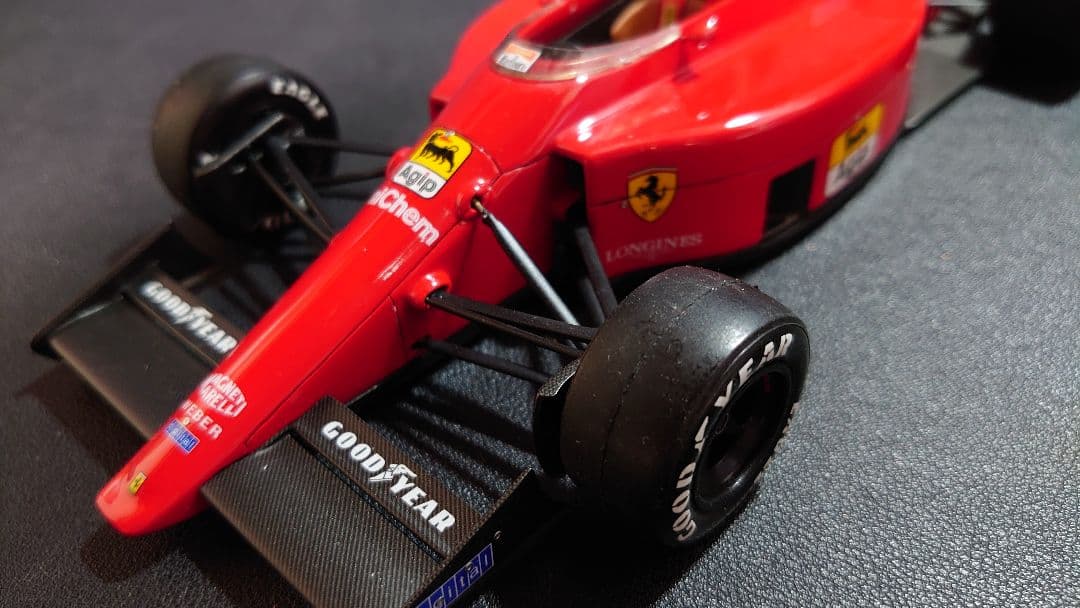 タミヤ 1/20 フェラーリ 639 1988 TEST R.モレノ 完成品