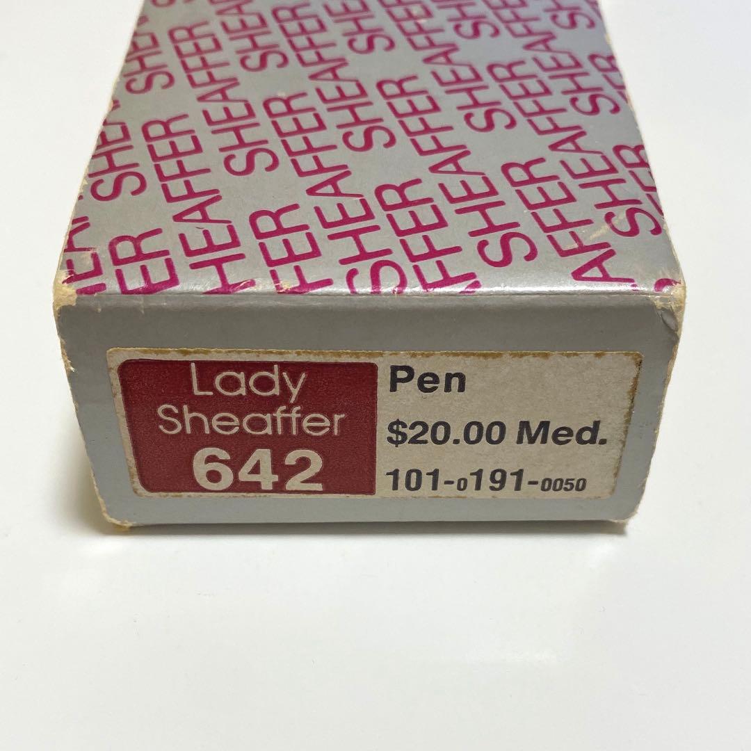 【SHEAFFER】万年筆 642 ヴィンテージ USA製　箱付き
