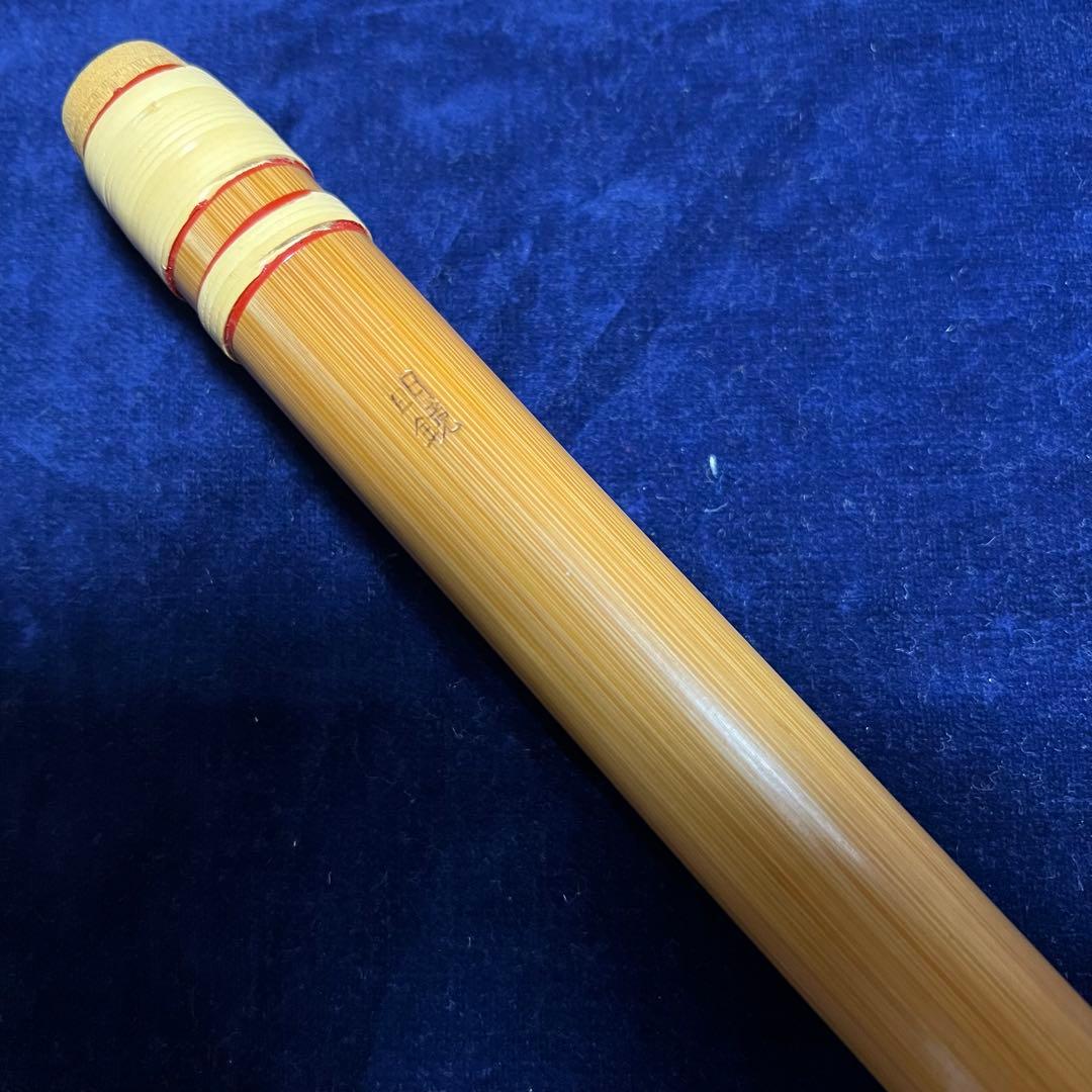 篠笛明鏡 3本調子 ドレミ調 天地巻 専用笛袋付