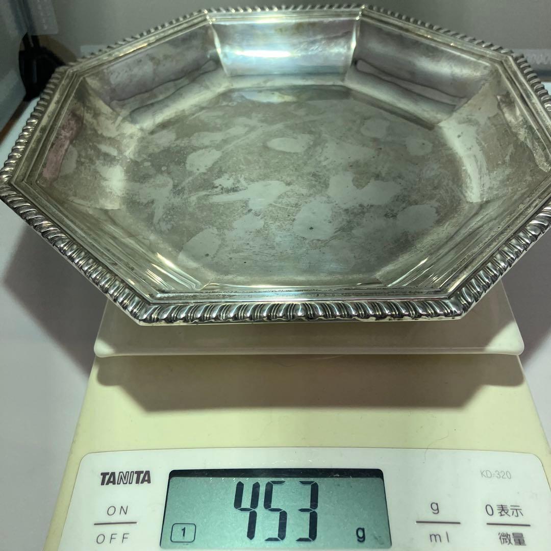 銀製品 STERLINGの刻印有 453g TANE製 シルバープレート