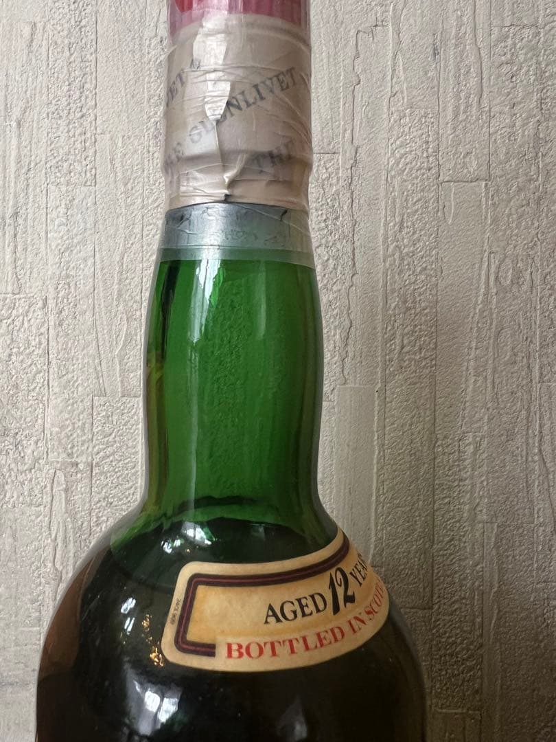 【終売品 超貴重】グレンリベット12年オールドボトル　赤アザミ　750ml