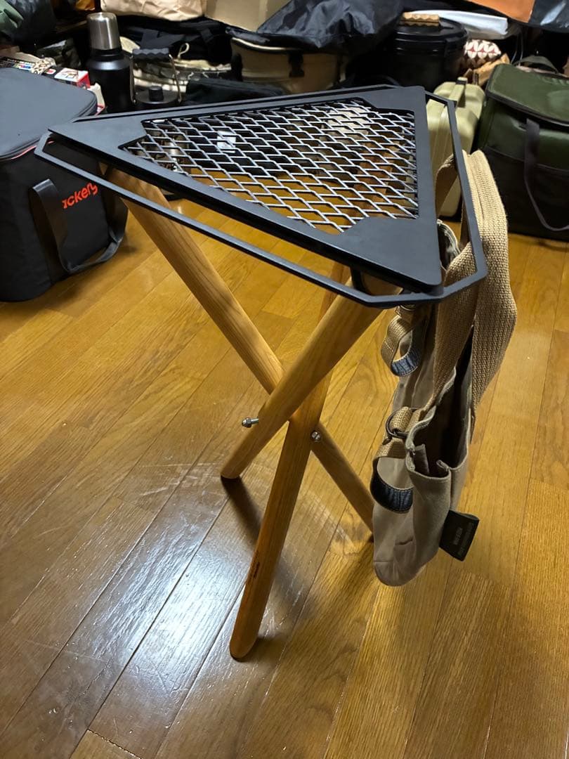 Somabito ソマビト 焚き火サイドスタンド 脚長バージョン　ケース付き❗️