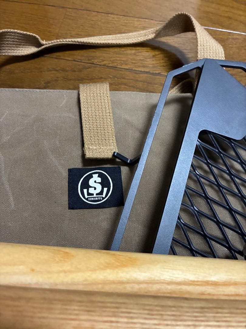 Somabito ソマビト 焚き火サイドスタンド 脚長バージョン　ケース付き❗️