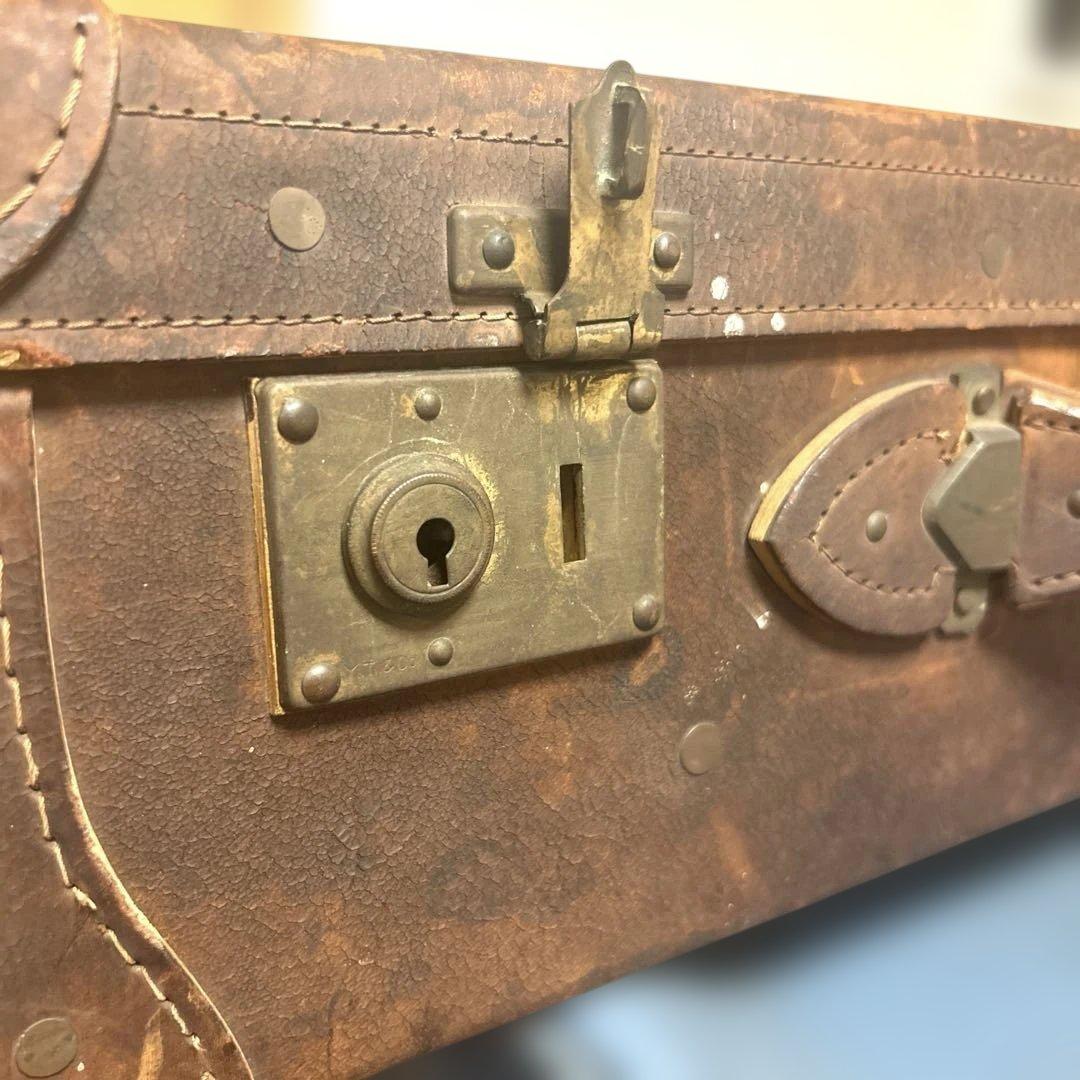 【一点物】昭和戦後期 日本製 アンティークトランク｜Y.T.&Co 古道具 収納