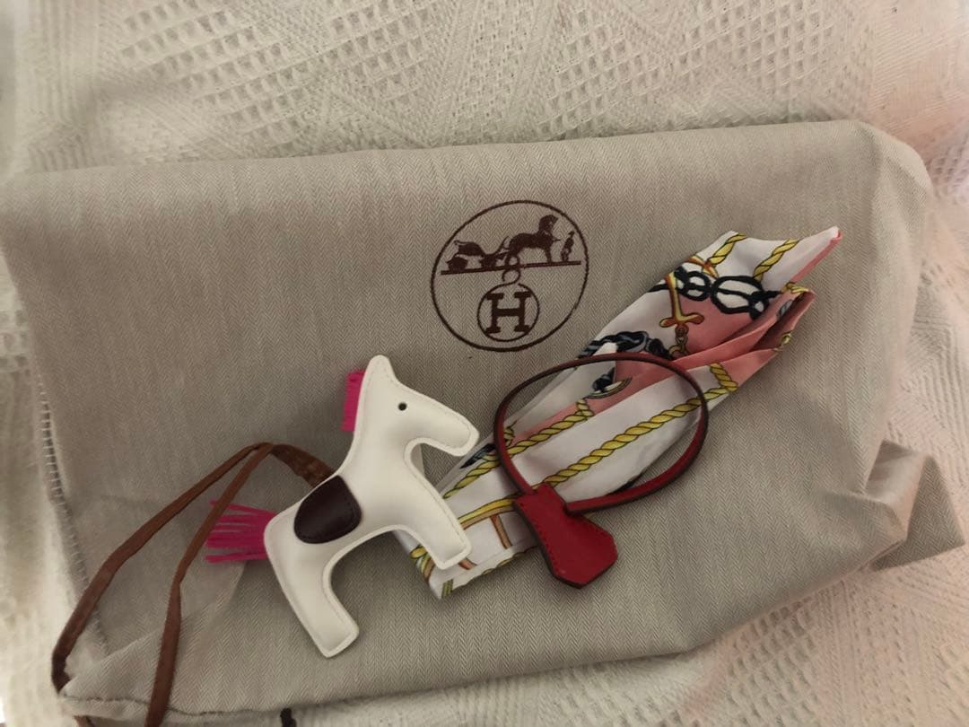 HERMES ノベルティ バーキン25 ポロサス ニロティカス ハンドバッグ