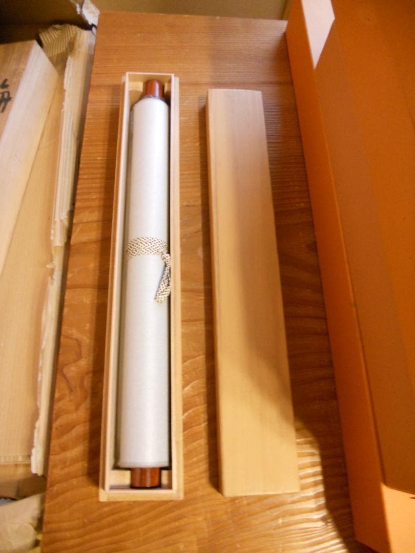 掛け軸 秀凰 双鶴 絹本 希少 軸装 茶道具 掛軸 美品 です。